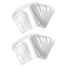 400Pièces Sacs De Protection Thermorétractables Film Pof Transparent