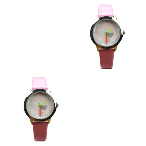 2Pièces Enfants Rose Fantaisie Silicone Usage 2
