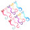 30Pièces Barrettes Clips Extensions Enfants Usage Festif 8