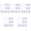 60Pièces Serviettes Absorbantes Enfants Coton Usage 3