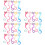 30Pièces Barrettes Clips Extensions Enfants Usage Festif 5