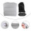3Pièces Repose-Pieds Gonflable Ajustable Pliable Usage 9