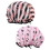 4Pièces Bonnets De Bain Élastiques Étanches Femme Usage Domestique 6