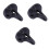 3Pièces Noire Ergonomique Large Pour Montagne Route 3