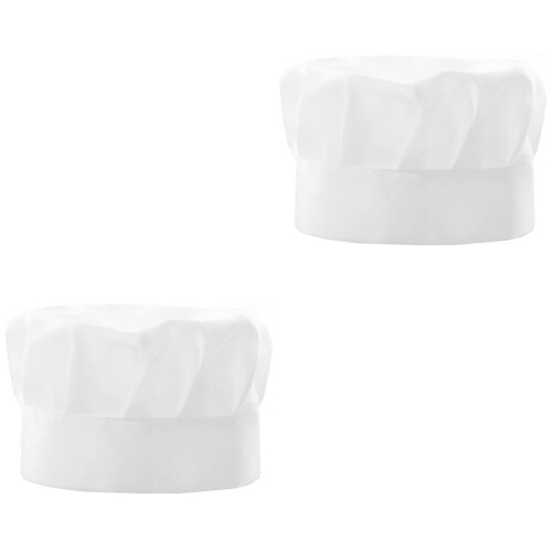 2Pièces Coiffe Chef Ajustable Résistant Confortable 2