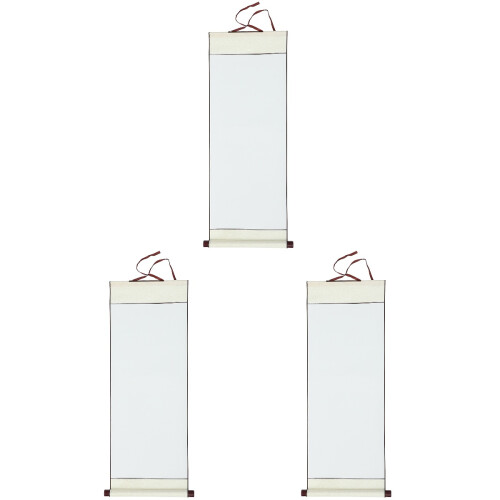 3Pièces Rouleaux Suspendus Vides Papier Xuan Pour 1