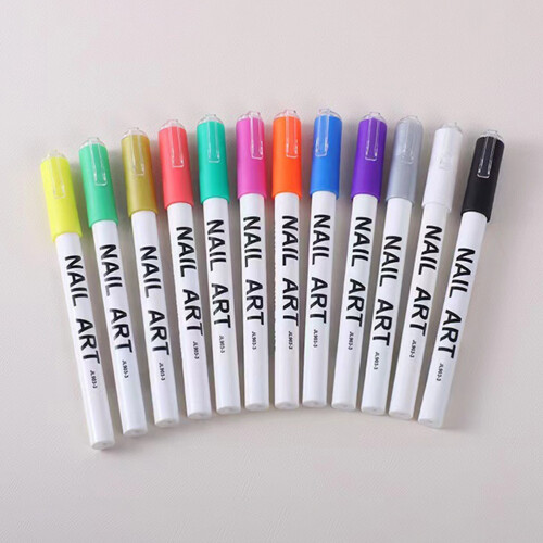 48Pièces Nail Art Outils Multicolores Usage Pro 2
