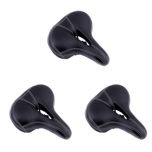 3Pièces Noire Ergonomique Large Pour Montagne Route 1