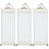 3Pièces Rouleaux Suspendus Vides Papier Xuan Pour 4