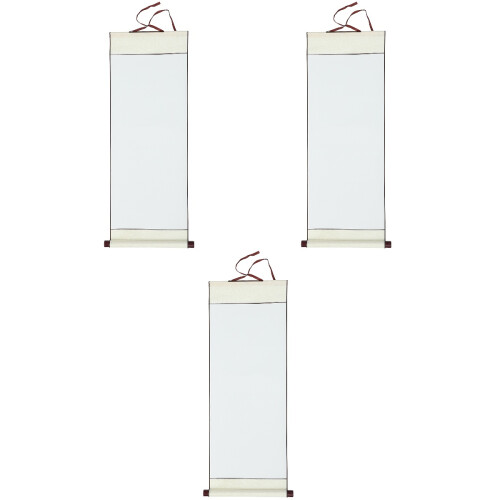 3Pièces Rouleaux Suspendus Vides Papier Xuan Pour 2