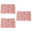3Pièces Plaid Rose Chaud Pour Chat Animaux 6