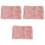 3Pièces Plaid Rose Chaud Pour Chat Animaux 3