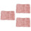 3Pièces Plaid Rose Chaud Pour Chat Animaux 5