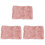 3Pièces Plaid Rose Chaud Pour Chat Animaux 2