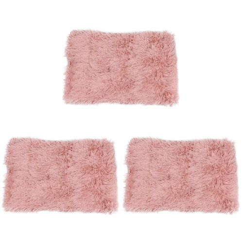 3Pièces Plaid Rose Chaud Pour Chat Animaux 1