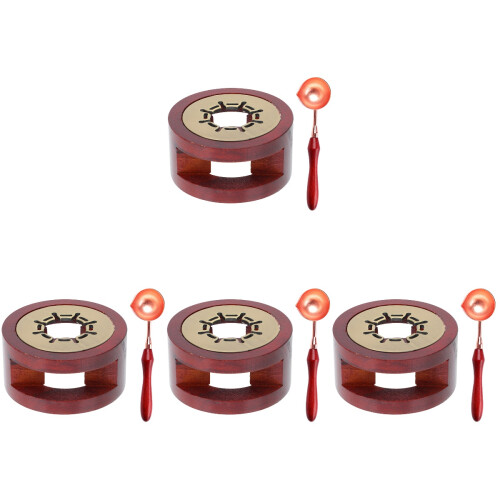 4Ensembles À Cire Marron Portable Pour Cachets Décoratifs DIY 1