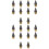30Pièces Pointe Stylos Usage Couleurs Variées 6