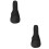 2Pièces Sac Instrument À Cordes Noir Ergonomique Et Durable 4