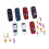 100Pièces Voitures Miniatures De Décor 1:150 Couleurs Assorties Fixes 1