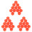 36Pièces D’entraînement Orange Indoor Pour Jeu Doux 2