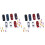 100Pièces Voitures Miniatures De Décor 1:150 Couleurs Assorties Fixes 2