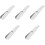 5Pièces Chaussure Acier Inoxydable Compact Argenté 4