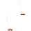 2Pièces Balais Ménagers À Manche Long En Bois Beige 5