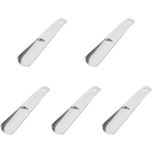 5Pièces Chaussure Acier Inoxydable Compact Argenté 2