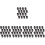80Pièces Capuchons Pour De Baby-Foot, Remplacement Durable 7