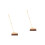 2Pièces Balais Ménagers À Manche Long En Bois Beige 6