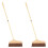 2Pièces Balais Ménagers À Manche Long En Bois Beige 4