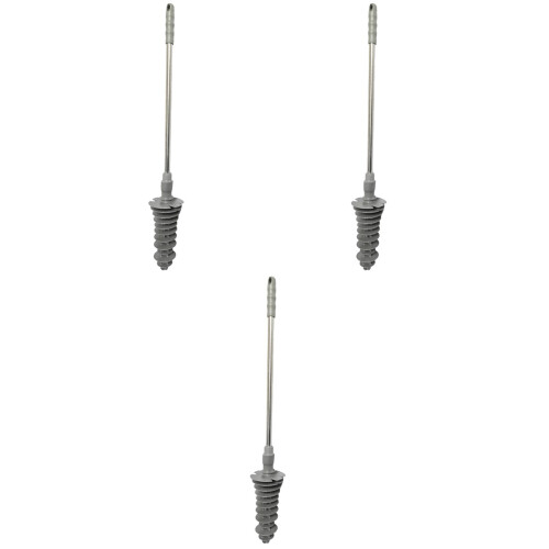 3Pièces Piston Flexible Pour Wc, Tête 2