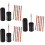 3Ensembles Ensemble Réparation Pneu Accessoires Caoutchouc Noir 9
