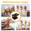 5Pièces Porte Cônes Glace Sushi Rack Coloré En Pièce 7