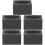 5Pcs Home Use Graphite Ingot Casting Molds Black Metal Melting Mold 7