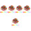 2500Pcs Durable Plastic Chips Assorted Colors for Counting Games 4