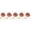 2500Pcs Durable Plastic Chips Assorted Colors for Counting Games 8