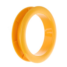2Pcs ABS Bed Rail Circle Clips Portable Infant Bed Safety Guard Orange