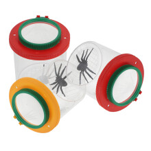6Pcs Kids Insect Viewer Magnifier Box Safe Durable Collecting Jar
