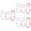 9Ensembles Ensemble Bracelet Pour Fête 5