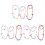 9Ensembles Ensemble Bracelet Pour Fête 2
