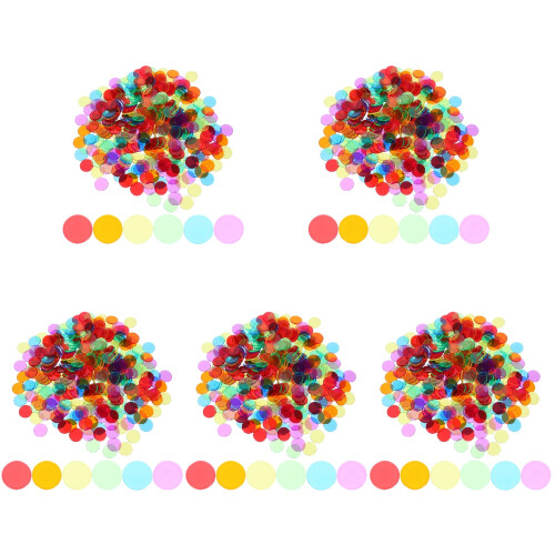 2500Pcs Durable Plastic Chips Assorted Colors for Counting Games 1