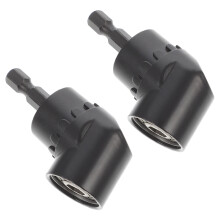 2St Hoekboor Adapter 105 Zwart Boormachine Accessoire