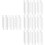 24Pcs Clear Acrylic Cake Smoother Icing Decorating Tool Set 8