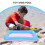 3Pcs PVC Inflatable Kids Sand Tray Multi-Use Portable Assorted Colors 6