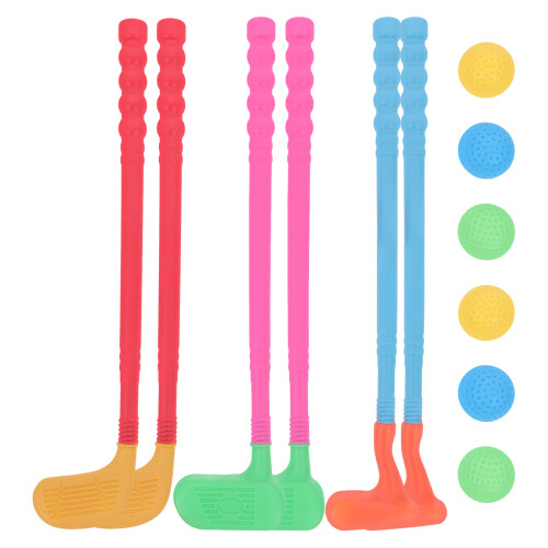 10Ensembles Ensemble Golf Plastique Coloré Jouet Pour Enfants