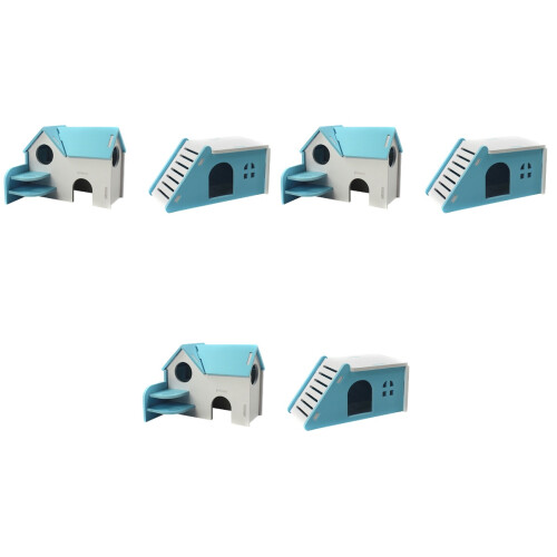 6Pièces De Jeu Hamster PVC Pour Petits Animaux Sécurisée 1