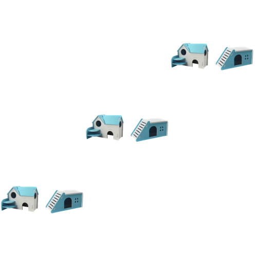 6Pièces De Jeu Hamster PVC Pour Petits Animaux Sécurisée 2
