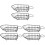 6Pcs Lightweight Reusable Oval Bread Baskets Multi-Use Kitchen Storage 4