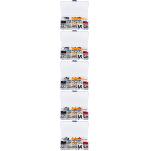 5Sets Practical Computer Screw and Bolt Kit with Screwdriver and Brush 1